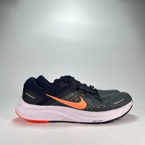 Nike Air Zoom Structure 23 Black Anthracite Running Shoes CZ6720-006 Men’s Sz 13